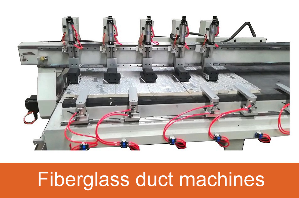 LIMAC fiberglass duct board grooving machine